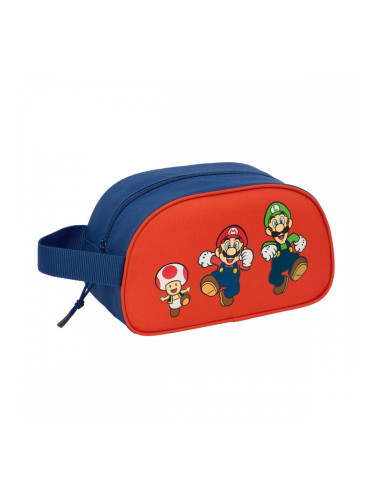 Пътническа Чантичка Super Mario Mamma mia Червен Морско син 26 x 15 x 12 cm