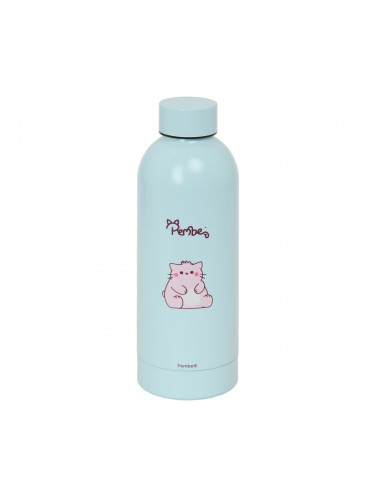 Бутилка за вода Pembe The pink cat Многоцветен