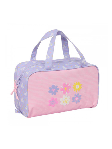 Пътническа Чантичка Safta Bouquet Розов Люляк 31 x 14 x 19 cm