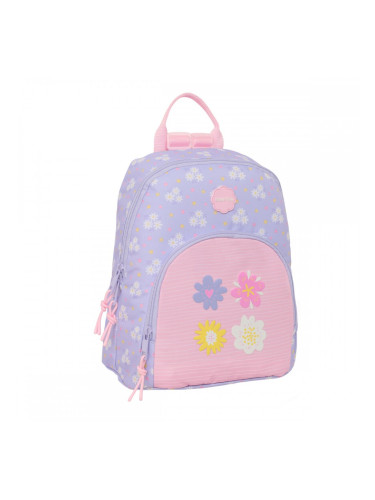 Раница Safta Bouquet Розов Люляк 25 x 30 x 13 cm