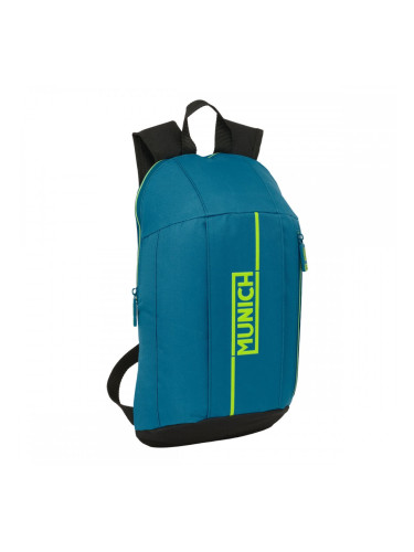 Раница Munich Land Черен Зелен 22 x 39 x 10 cm