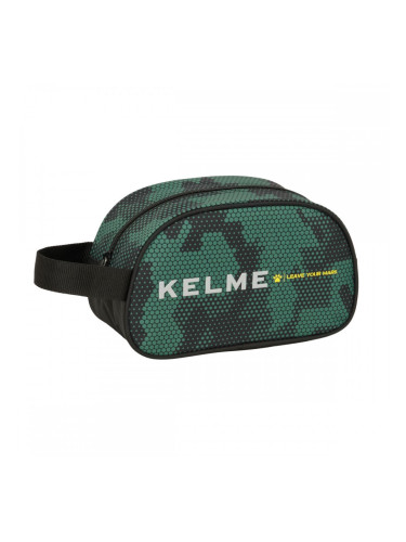 Пътническа Чантичка Kelme Camo Черен Зелен 26 x 15 x 12 cm