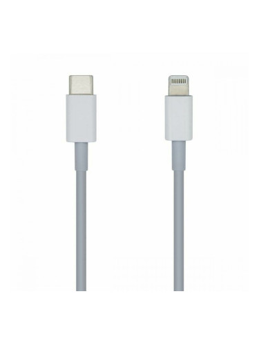 Кабел USB-C към Lightning Aisens A102-0442 Бял 1 m