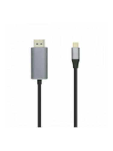 Адаптер за USB-C към DVI Aisens A109-0394 Черен 80 cm