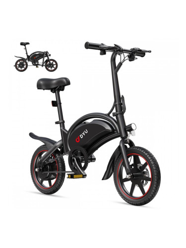 Електрически Велосипед DYU DYU-D3S-001 Черен 250 W 10 Ah 14"
