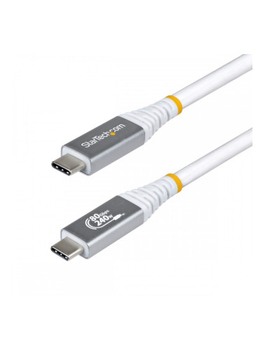 USB Cable Startech CC1M80GUSB4CABLEW Бял 1 m