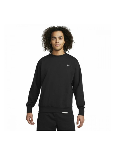 Мъжки суичър без качулка Nike Dri-FIT Standard Issue Черен XL