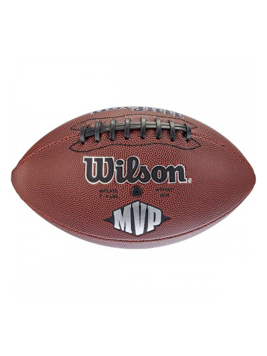 Топка за Американски Футбол Wilson MVP  Един размер Кафяв