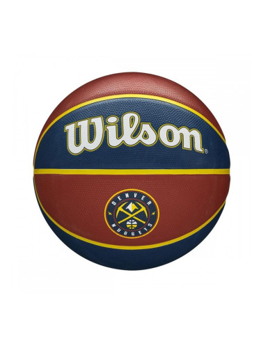 Баскетболна Топка Wilson NBA Team Tribute Den Син 7 Естествен каучук