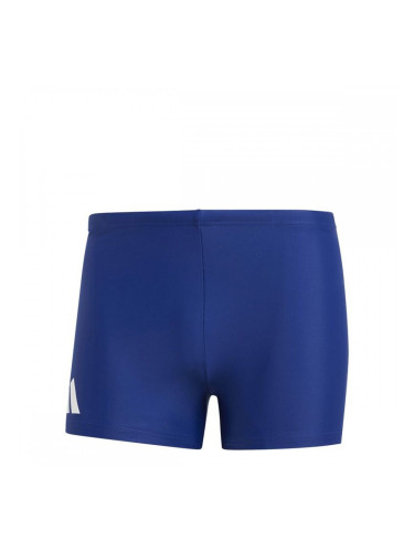 Мъжки бански Adidas Solid Boxer Тъмно синьо - S