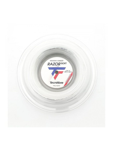Струна за Ракета Tecnifibre Razor Soft Бял