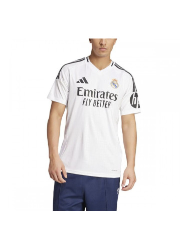 Мъжка Футболна Фланелка с Къс Ръкав Adidas Real Madrid 24/25 Home Бял - L