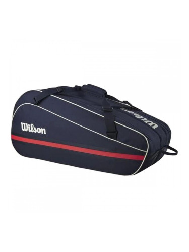 Чанта за ракети Wilson 6Pk Team Racket Bag 2025 Тъмно синьо