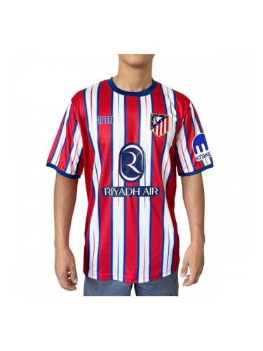 Мъжка Футболна Фланелка с Къс Ръкав Atlético Madrid Official Home Jersey 24/25 - L