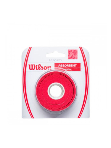 Покритие за Тенис Дръжка Wilson Absorbx  Червен
