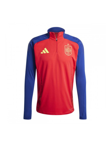 Тренировъчен Суичър за Възрастни Adidas España Tr Top Червен - L