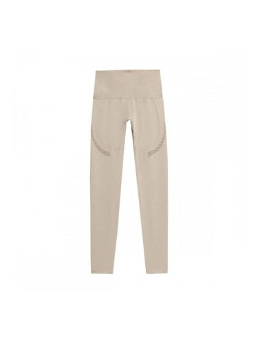 Спортни Клинове за Жени 4F Functional SPDF012 Бежов - M/L