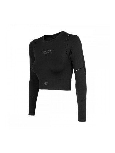 Женски Спортен Топ 4F Черен - M/L
