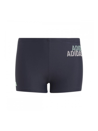 Детски бански Adidas Logo Тъмно синьо - 13-14 години