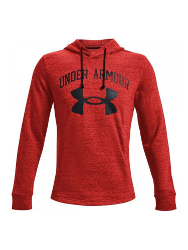 Мъжки суичър с качулка Under Armour Rival Terry Червен - L