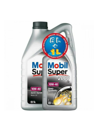Моторно Масло за Автомобили Mobil S2000 10W40 6 L