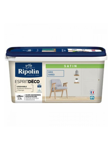 Акрилна боя Ripolin Сив Антрацит 250 ml