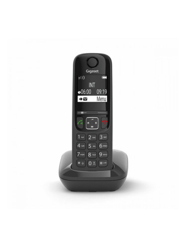 Безжичен телефон Gigaset AS690 Черен