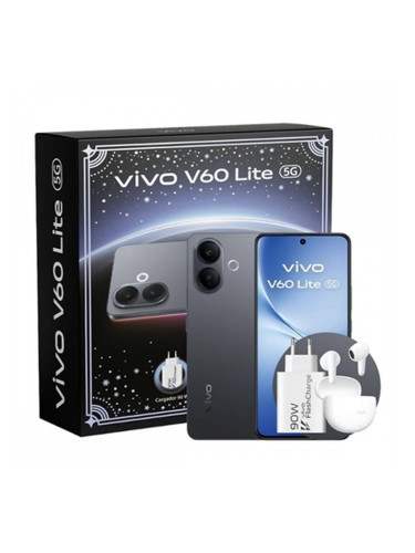 Смартфони Vivo V60 Lite 5G 6,77" Octa Core 8 GB RAM 256 GB Черен