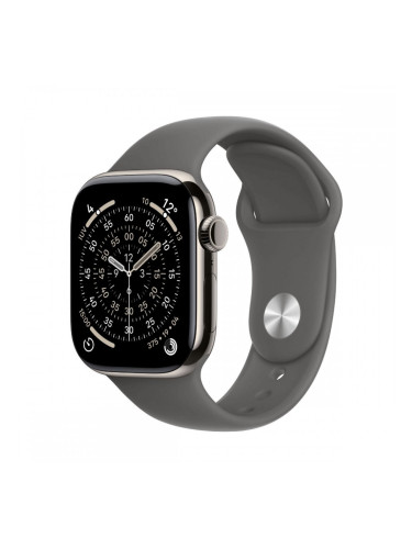 Смарт часовник Apple MF8N4QL/A Сив 1,77"