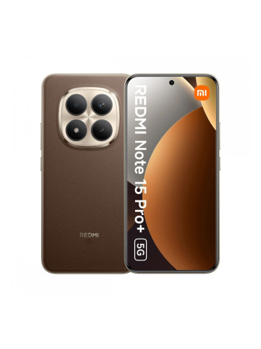 Смартфони Xiaomi Redmi Note 15 Pro Plus 6,83" Octa Core 12 GB RAM 512 GB Кафяв