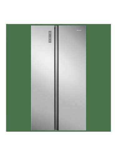 Комбиниран хладилник Hisense Сив Стомана