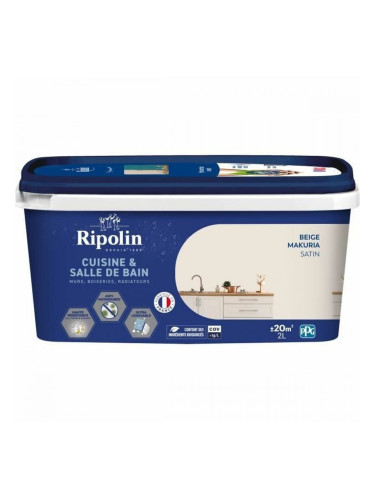 Грундова Боя Ripolin Бежов Сатиниран 2 L