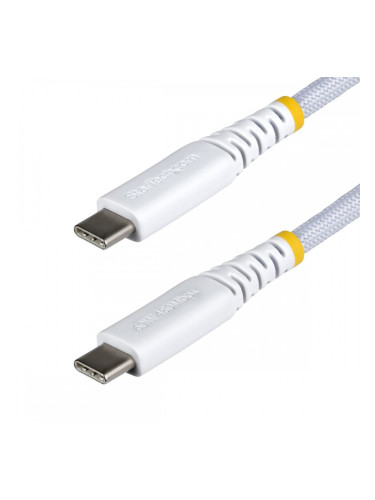 USB Cable Startech USB2CC1MNCBRWH Бял 1 m