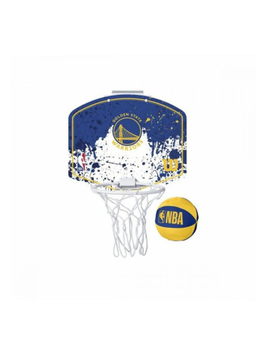 Баскетболен Кош Wilson Nba Team Mini Hoop - Golden State Warriors Син