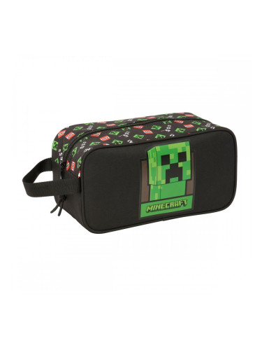 Пътническа Чанта за Обувки Minecraft Черен 29 x 15 x 14 cm