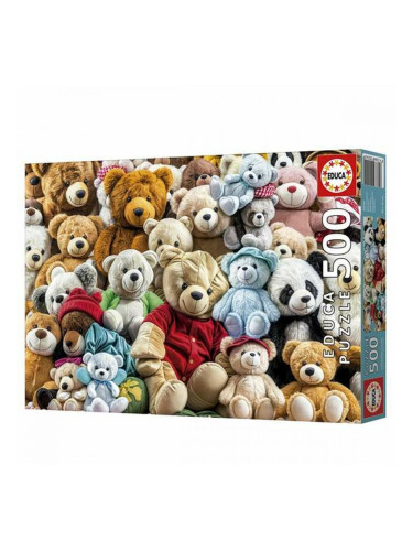 Пъзел Educa Teddy Bears 500 Части