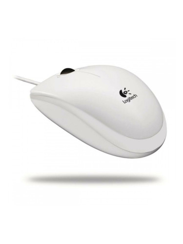 Оптична мишка Logitech B100 Бял 800 dpi (1 броя)