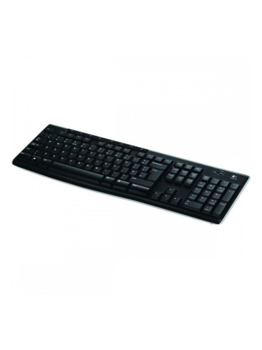 Безжична клавиатура Logitech K270 Черен Испанска Qwerty 2.4 GHz