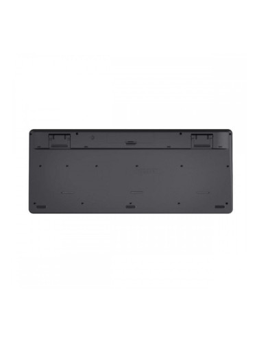 Клавиатура с мишка Trust Trezo Черен Испанска Qwerty