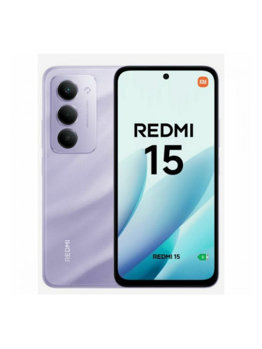 Смартфони Xiaomi REDMI 15 PURPLE 6,9" Octa Core 8 GB RAM 256 GB Лилав