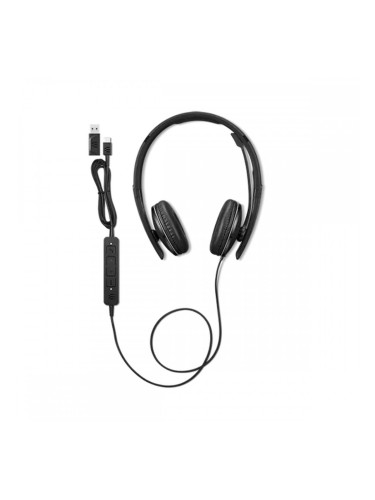 Слушалки Lenovo 4XD1M39029 Черен