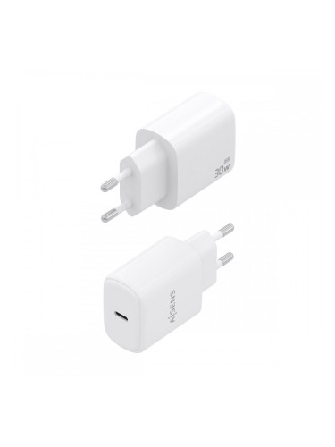 Зарядно за стена Aisens A110-0975 Бял 30 W