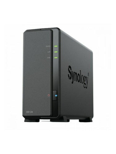 Мрежа за съхранение Synology DS124 Черен