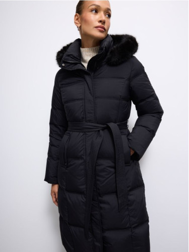 Mohito - Ватирано палто - черен