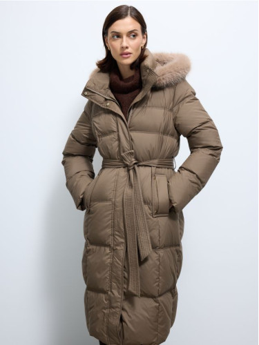 Mohito - Ватирано палто - бежово