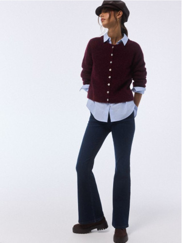 Mohito - Разкроени дънки regular - нави