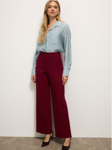 Mohito - Панталон wide leg - кестеняво