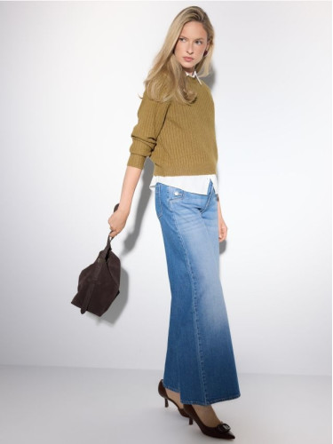 Mohito - Дънки с широк крачол - син