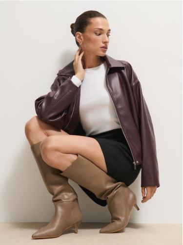 Mohito - Блуза basic - бяло