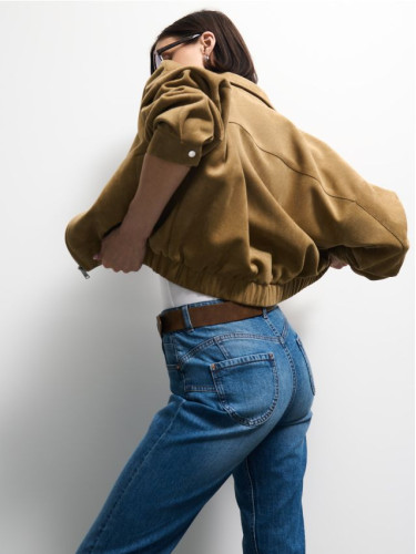 Mohito - Дънки mom slim - син